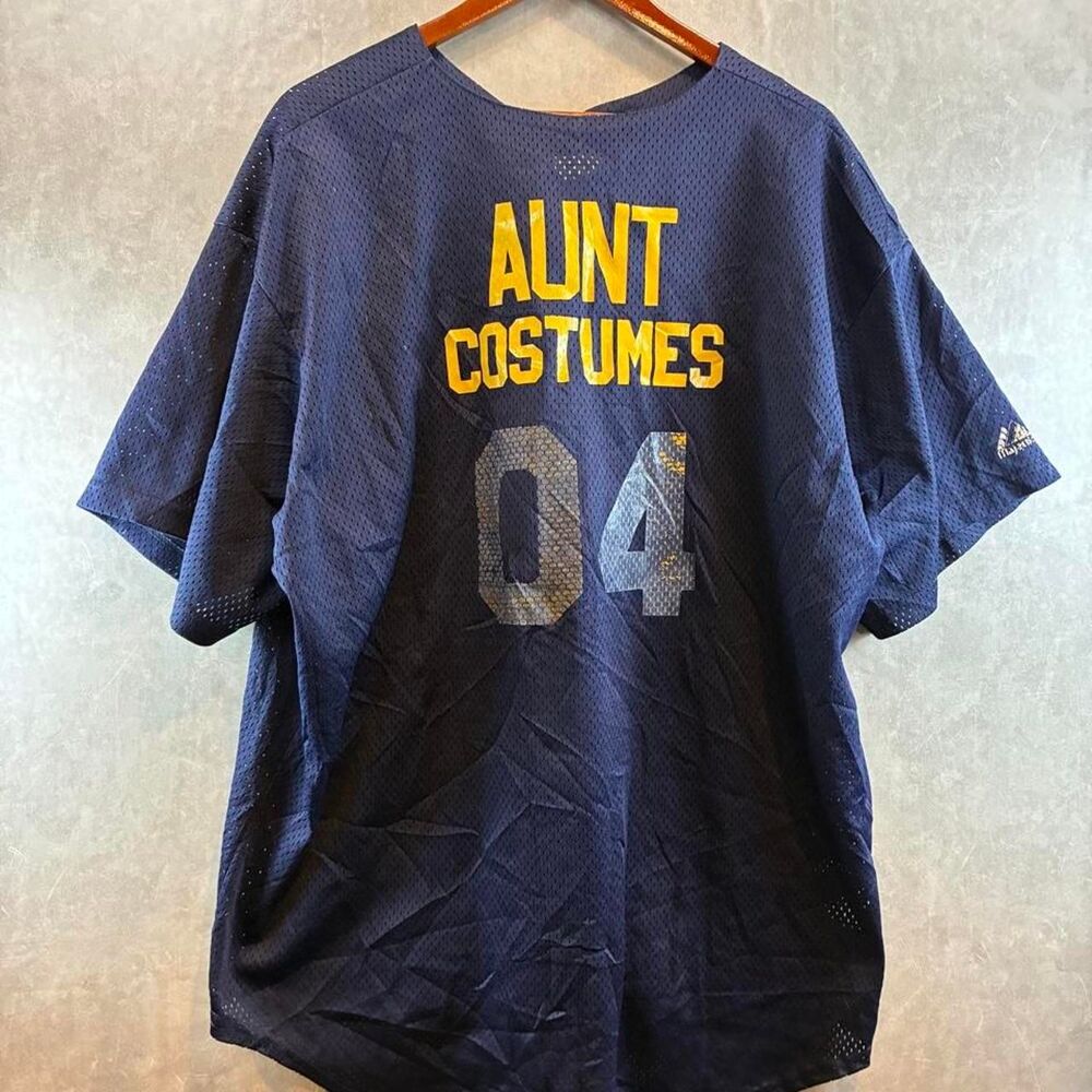 Majestic-athletic Men's Navy and Blue Jersey